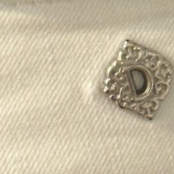 Democracy White Jeans Sz 6 Upcycled OOAK Mixed Media Boho Style Patchwork Pants - Picture 8 of 9